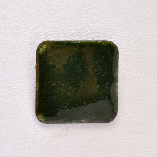 Pearly's Enamel Powder No. 217 Opaque Dark Army Green 3oz. (85gr.) Great for torch/kiln/Cloisonné and Wet Packing Enameling