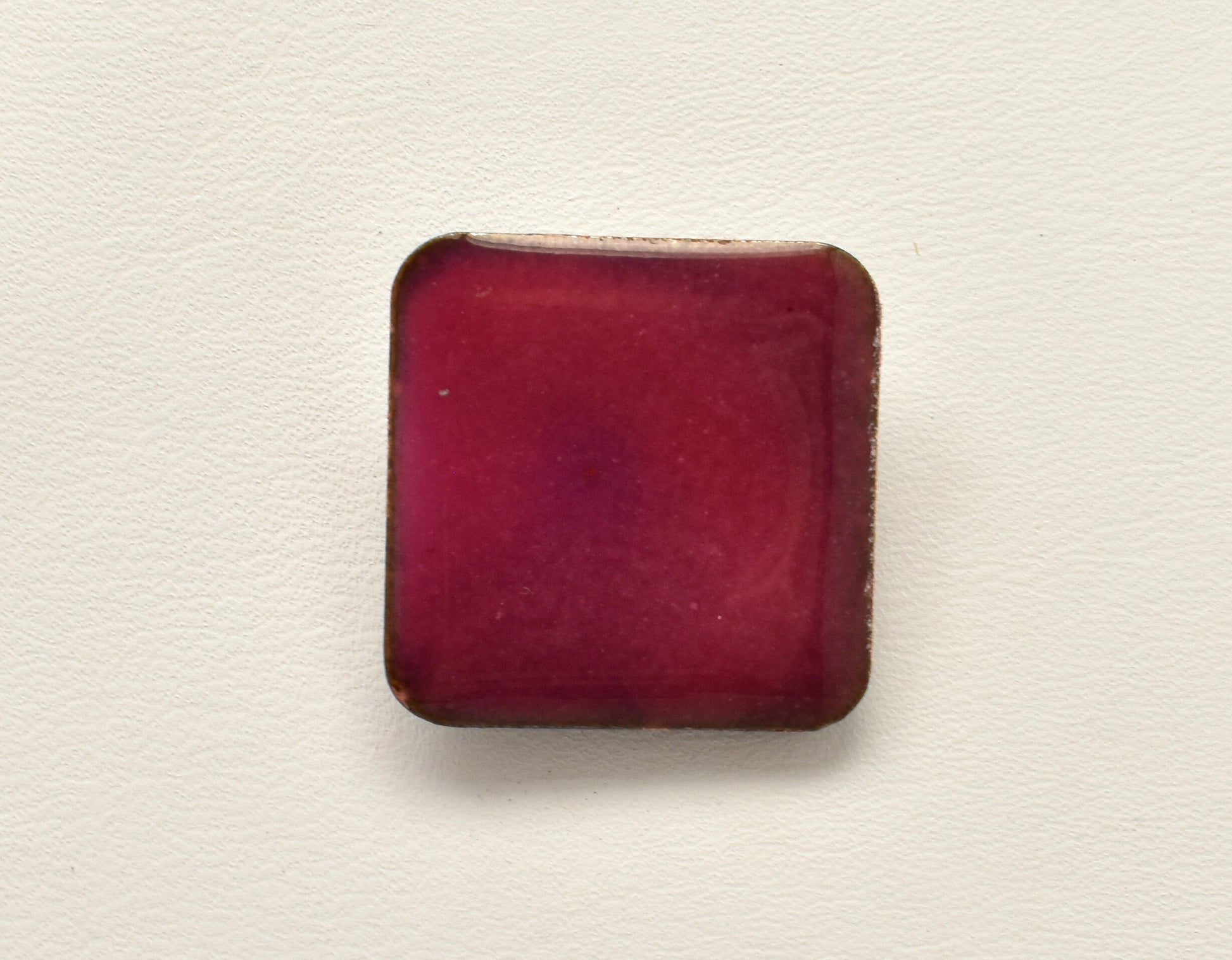 Pearly's Enamel Powder No. 428 Translucent Red Purple 3oz. (85gr.) Great for torch/kiln/Cloisonné and Wet Packing Enameling