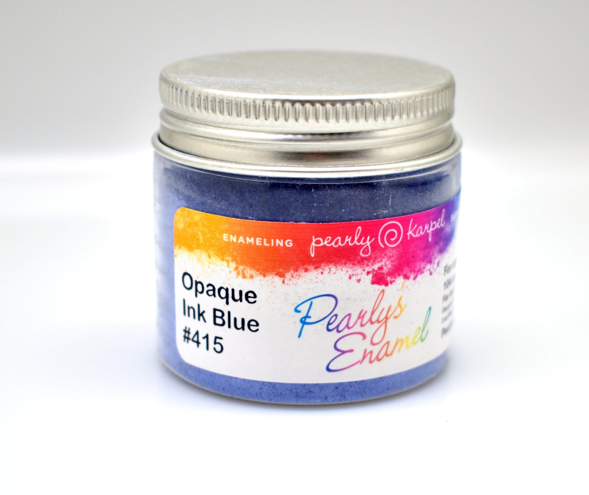 Pearly's Enamel Powder Blues 3oz. (85gr.) Great for torch/kiln/Cloisonné and Wet Packing Enameling
