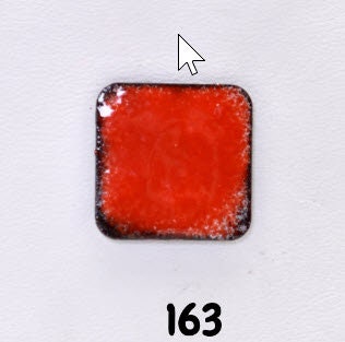 Pearly's Enamel Powder Red/Orange/Yellow 3oz. (85gr.) Great for torch/kiln/Cloisonné and Wet Packing Enameling