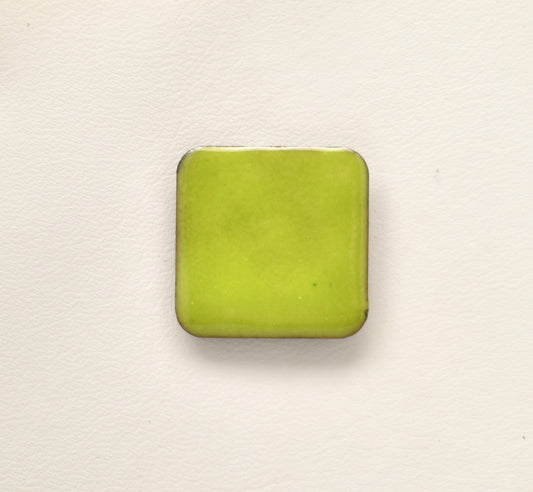 Pearly's Enamel Powder No. 449 Opaque Yellow Green 3 oz. (85gr.) Great for torch/kiln/Cloisonné and Wet Packing Enameling