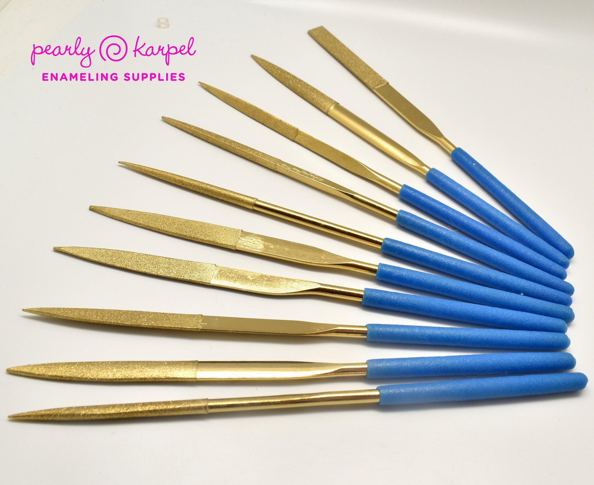 Enameling Supplies Diamond File 10Pc Set