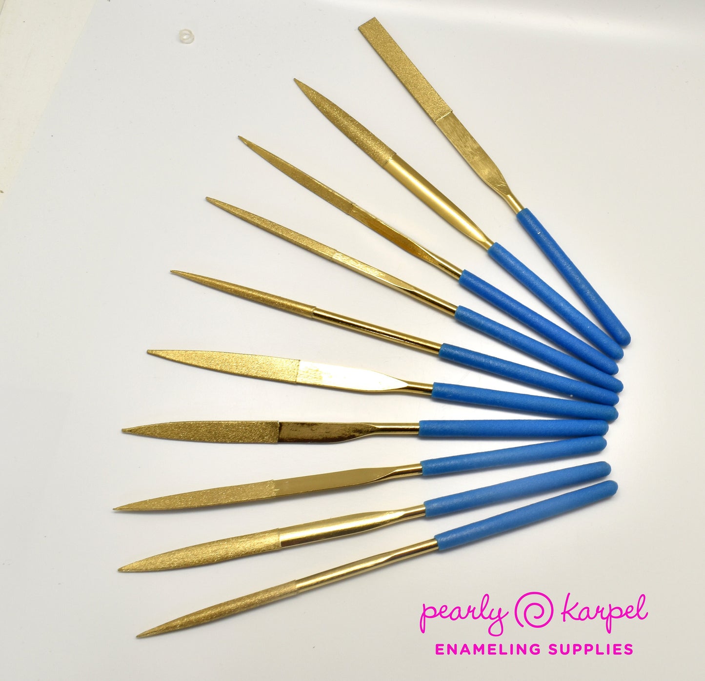 Enameling Supplies Diamond File 10Pc Set