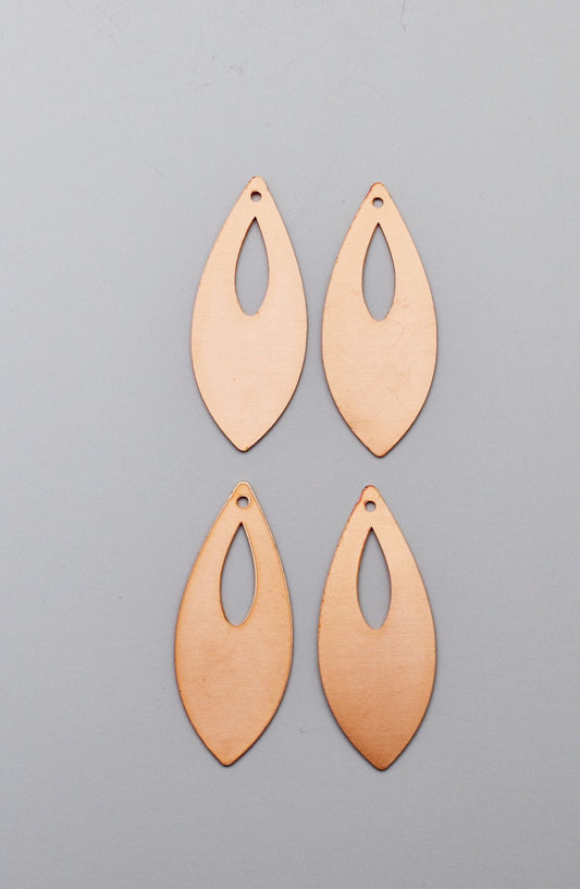 Copper - 256# Drop copper blank - 24 Gauge, Solid