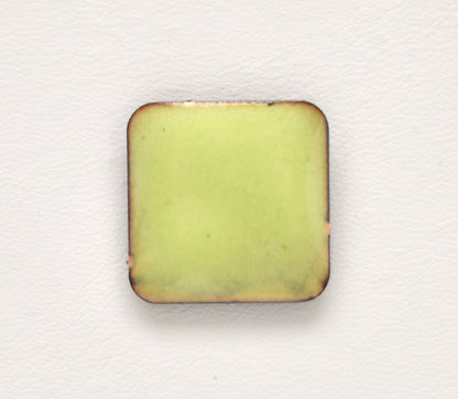 Pearly's Enamel Powder No. 450 Opaque Light Yellow Green 3oz. (85gr.) Great for torch/kiln/Cloisonné and Wet Packing Enameling