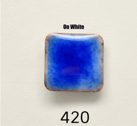 Pearly's Enamel Powder Blues 3oz. (85gr.) Great for torch/kiln/Cloisonné and Wet Packing Enameling
