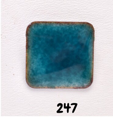 Pearly's Enamel Powder Turquoise 3oz. (85gr.) Great for torch/kiln/Cloisonné and Wet Packing Enameling