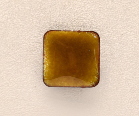 Pearly's Enamel Powder No. 446 Transparent Dark Silver Yellow 3oz. (85gr.) Great for torch/kiln/Cloisonné and Wet Packing Enameling