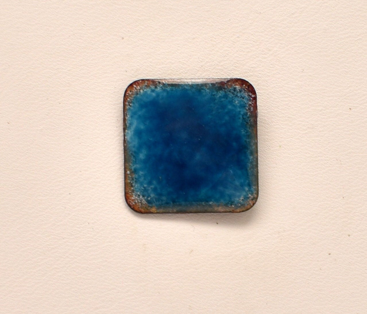 Pearly's Enamel Powder No. 201 Transparent Deep Blue Lake 3oz. (85gr.) Great for torch/kiln/Cloisonné and Wet Packing Enameling