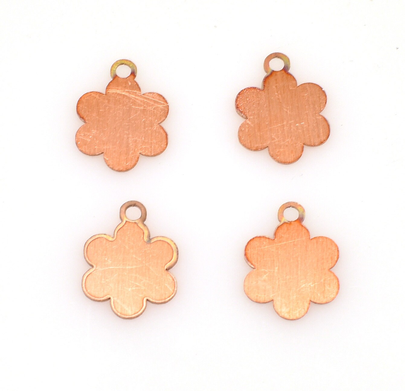 Copper - 209# Flower copper blank, 24ga, copper blank