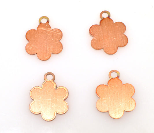 Copper - 209# Flower copper blank, 24ga, copper blank