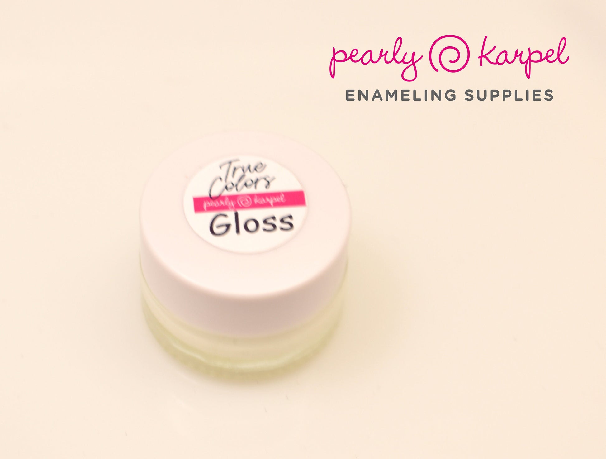 Enameling Supplies Gloss For Enamele Paints -Add on top of "Enamele Paints" and "Cool Hot paints" - for shiny effect - lead free