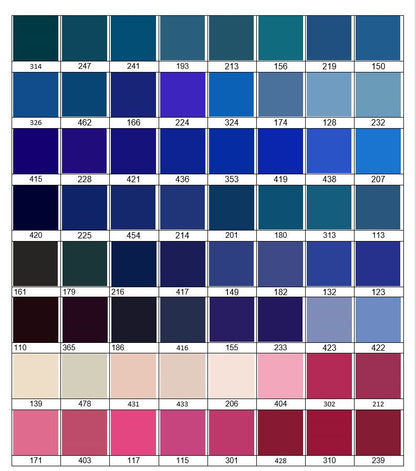 136 Pearly's Enamel Powder Samples Opaque Kit (jars of 6gr.) Great for torch/kiln/Cloisonné and Wet Packing Enameling