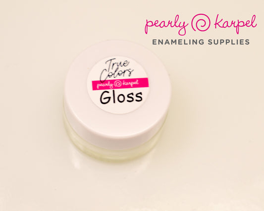 Enameling Supplies Gloss For Enamele Paints -Add on top of "Enamele Paints" and "Cool Hot paints" - for shiny effect - lead free
