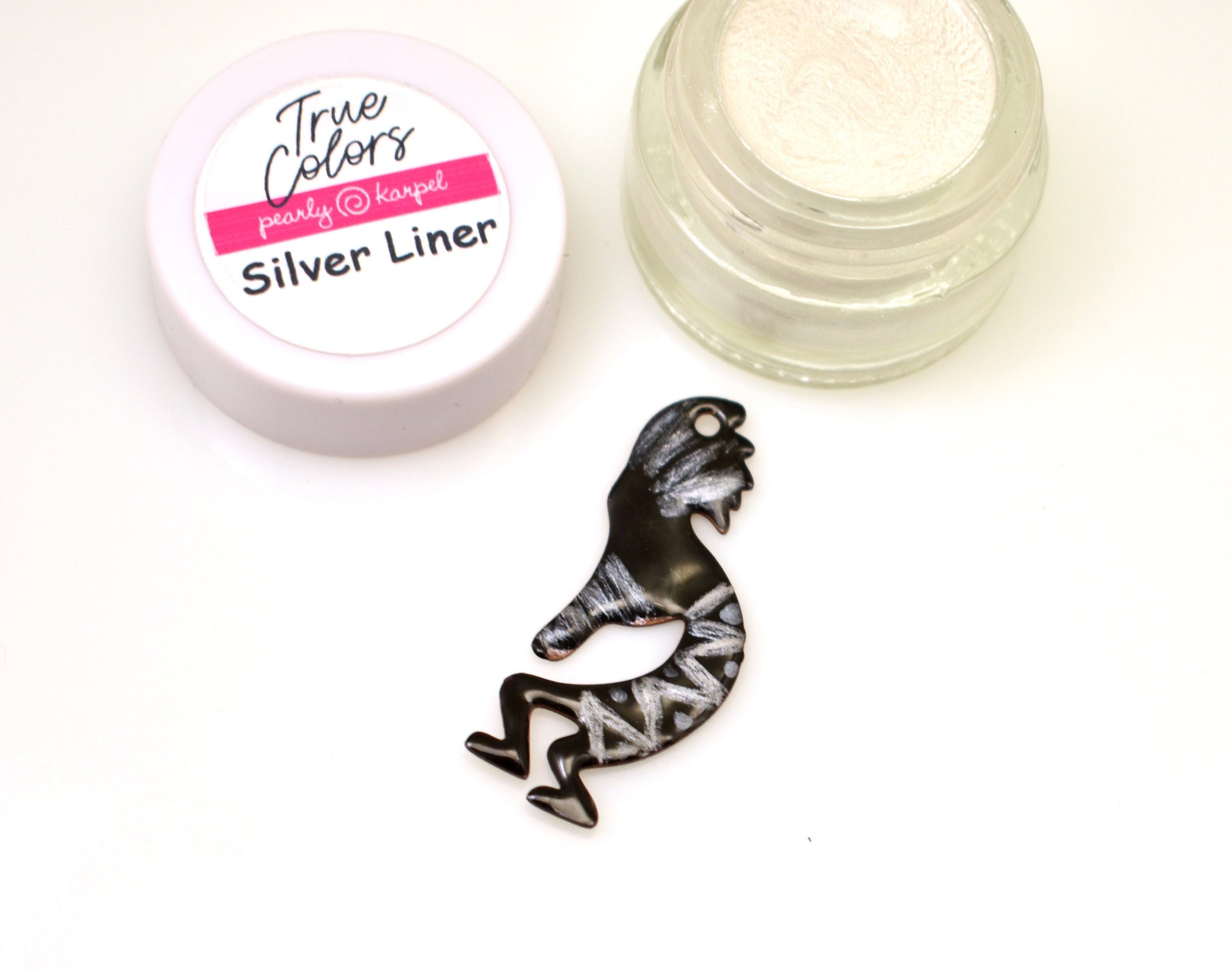 Paints - Silver Liner Kit - lead free - great for adding metallic detailds and contour on enameled components