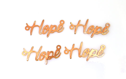 Copper Blanks - 365# Hope copper blank , stamped solid copper, round stamping blank, personalized , copper blank, raw copper