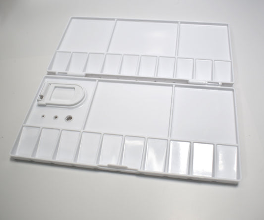 Enameling Supplies Plastic Mixing Palette for Watercolor 25 cells