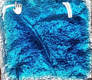 Pearly's Enamel Powder No. 213 Transparent Blue Lake 3oz. (85gr.) Great for torch/kiln/Cloisonné and Wet Packing Enameling
