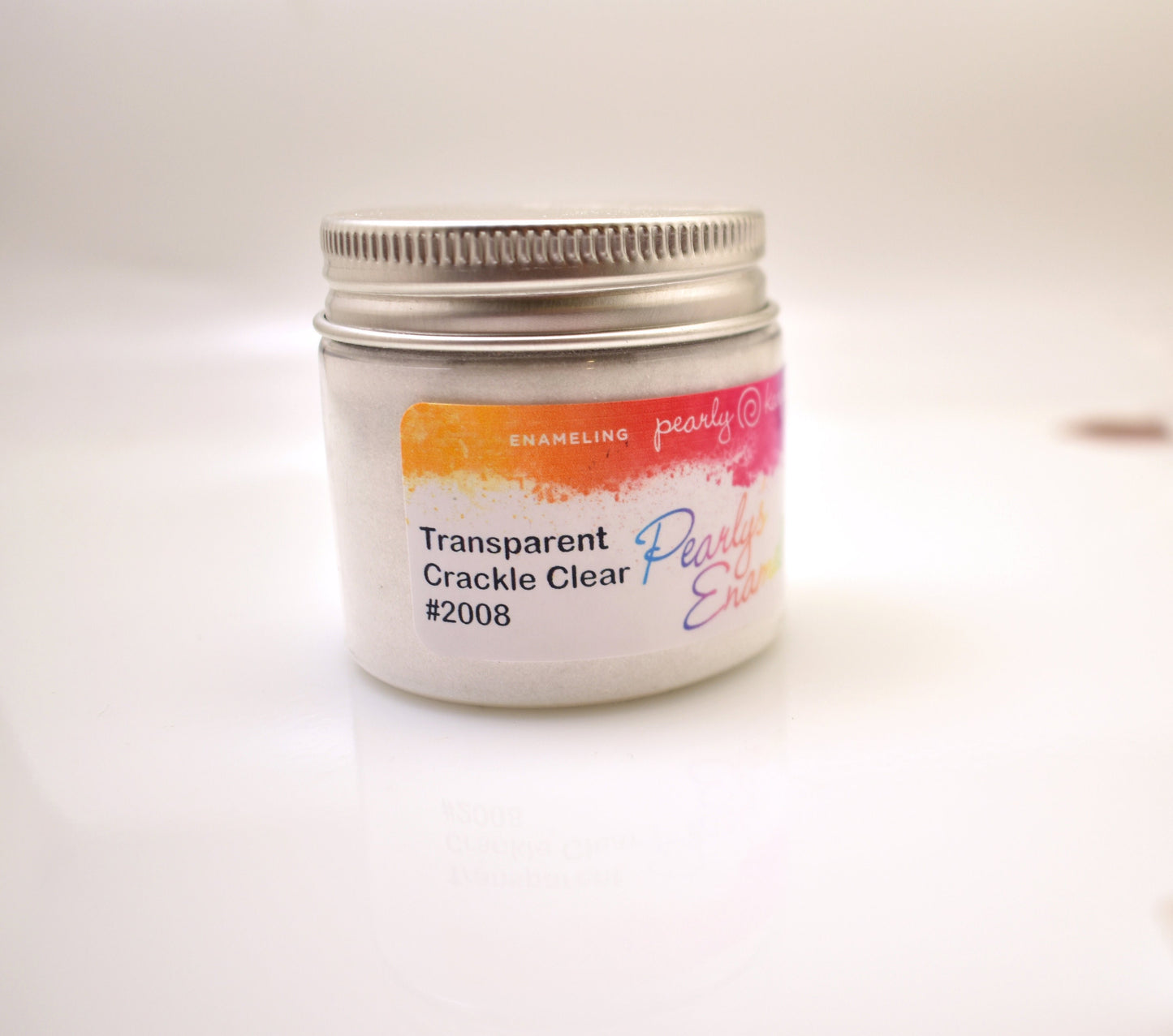 Pearly's Enamel Transparent Crackle Clear 2008 3oz. (85gr.) Great also for Cloisonné Enameling/Wet Packing Enamels