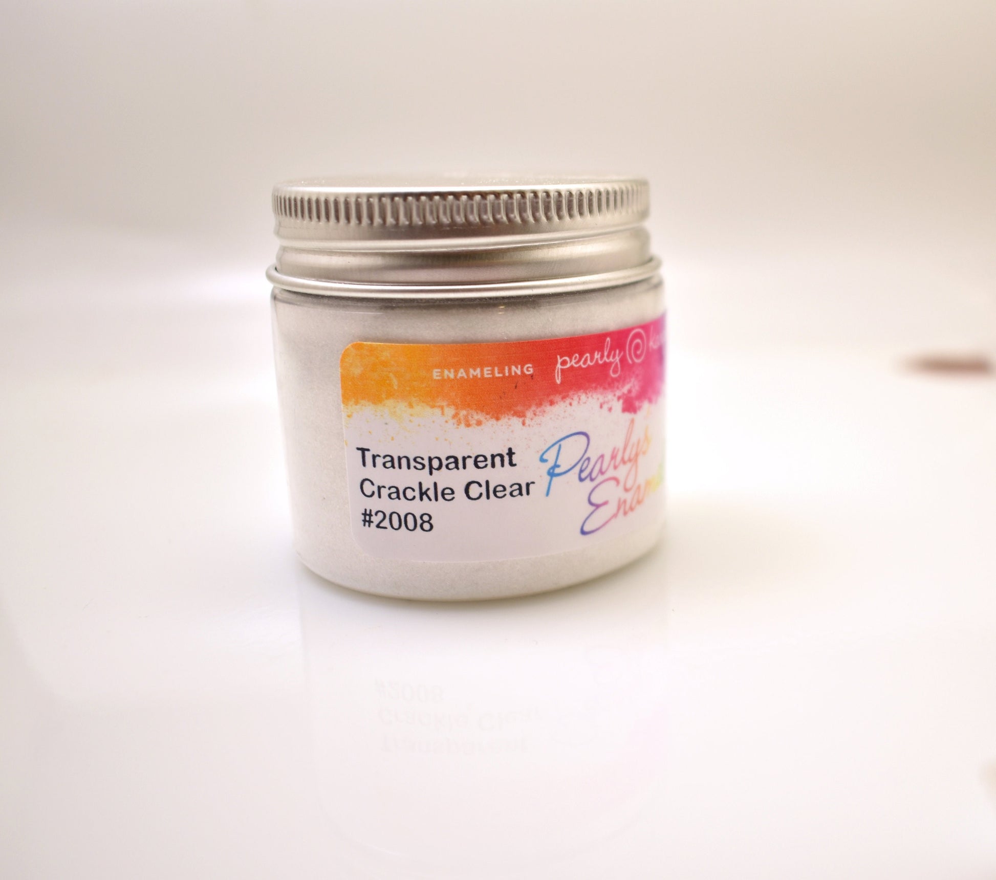 Pearly's Enamel Transparent Crackle Clear 2008 3oz. (85gr.) Great also for Cloisonné Enameling/Wet Packing Enamels