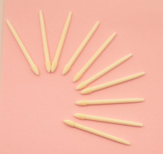Enameling Supplies 10 replacement nibs for Eraser/Applying pen - great for adding details and contour with Liner Gel