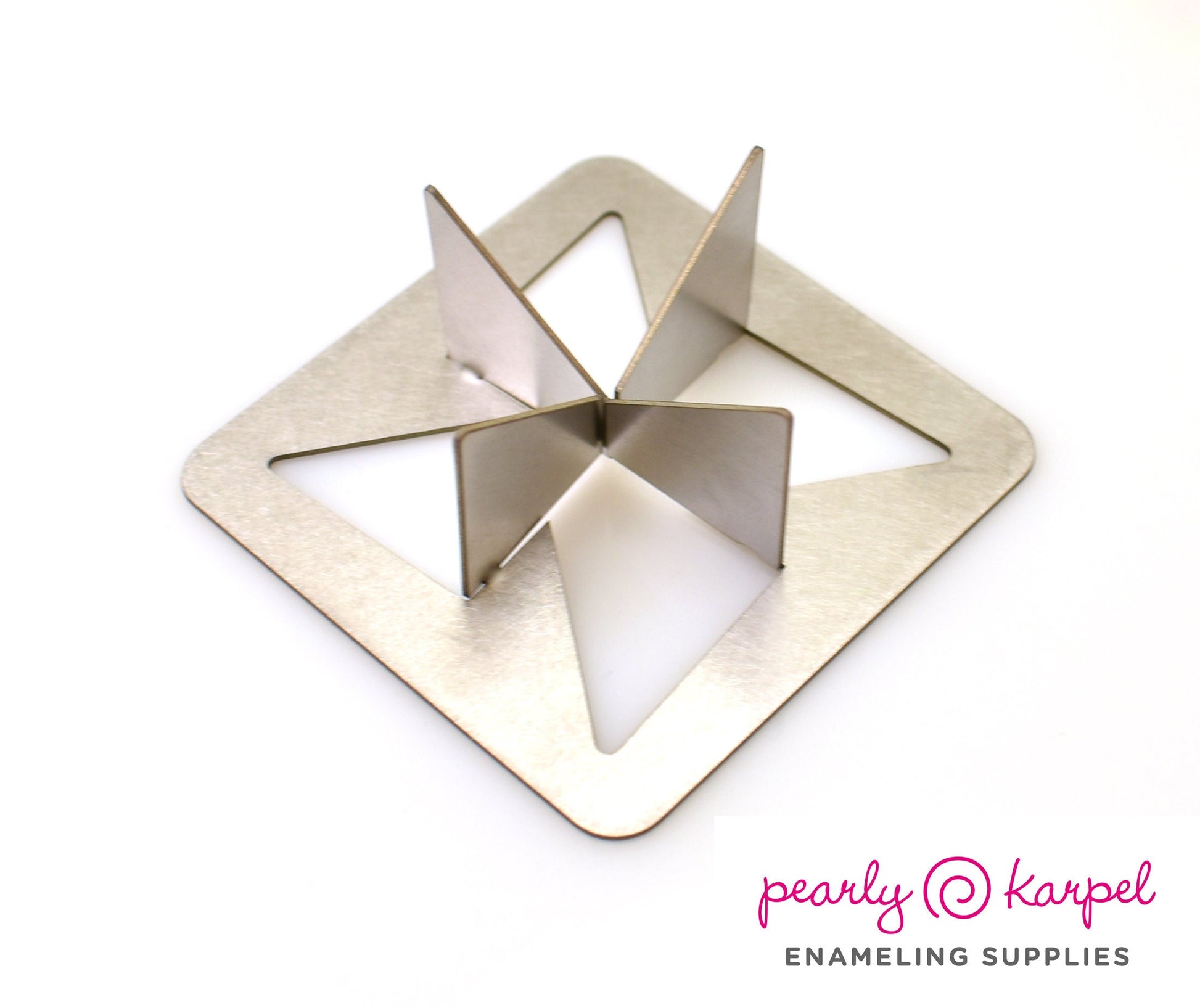 4 Point Trivet for Torch Firing, Enameling, Diameter 3", Hight 1"