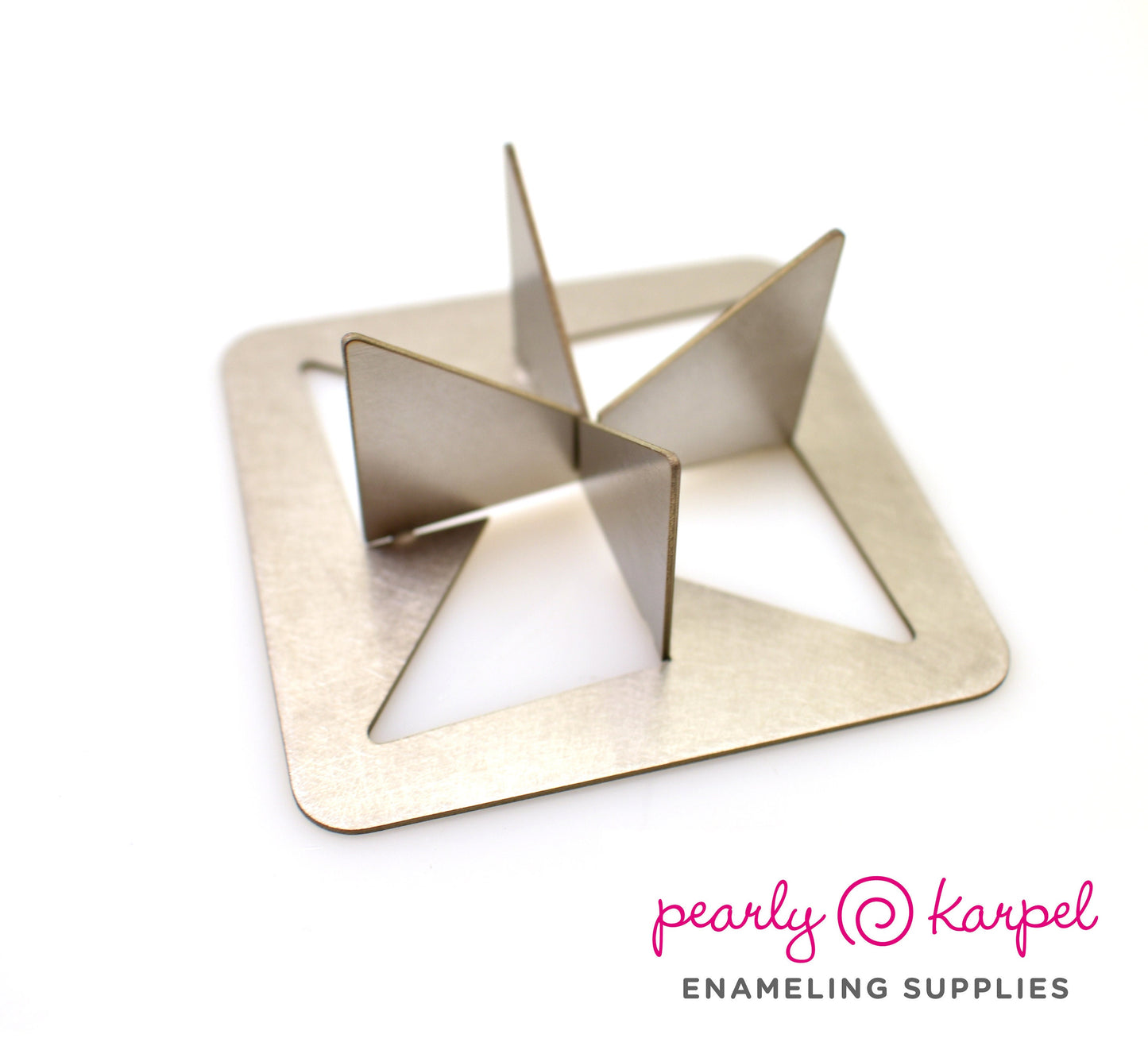 4 Point Trivet for Torch Firing, Enameling, Diameter 3", Hight 1"