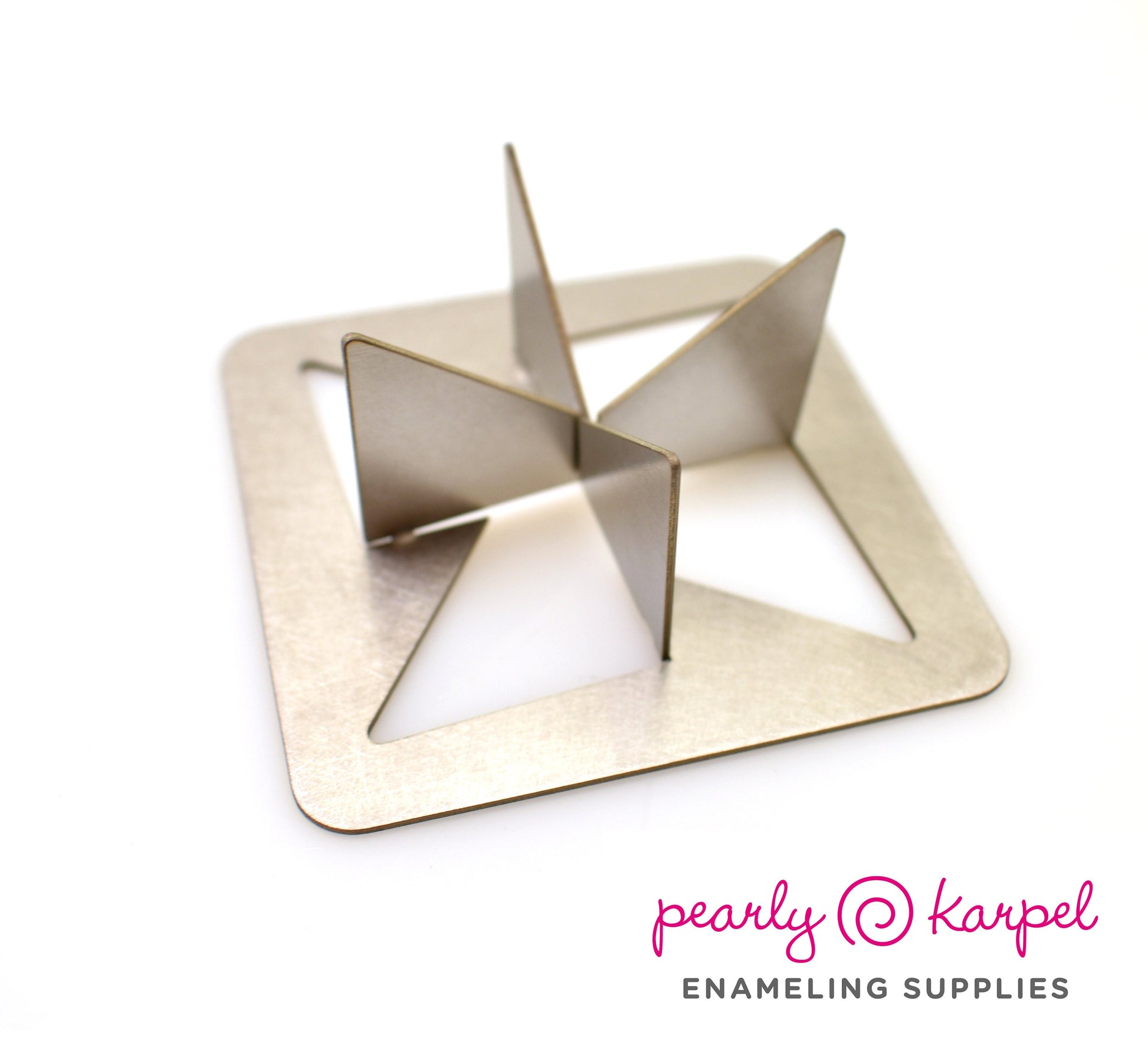 4 Point Trivet for Torch Firing, Enameling, Diameter 3", Hight 1"