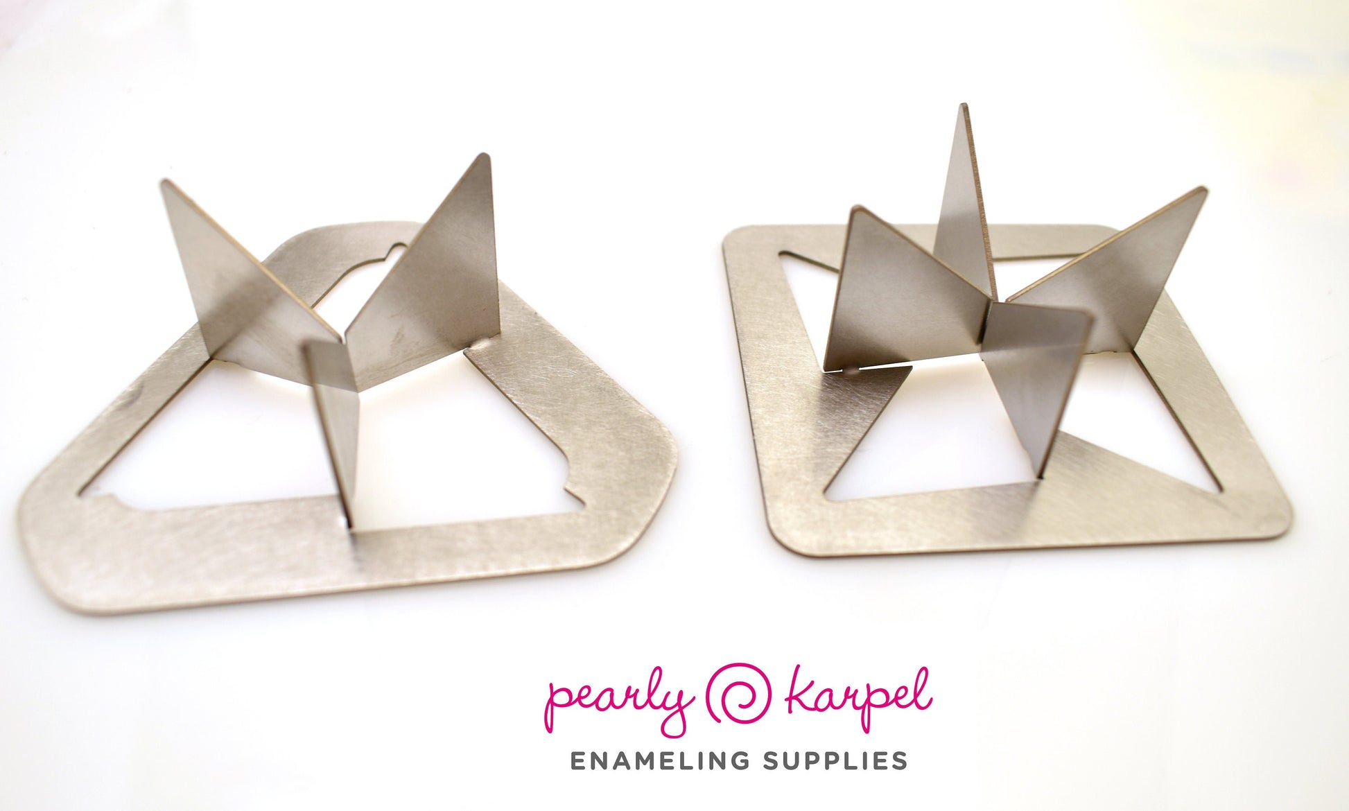 4 Point Trivet for Torch Firing, Enameling, Diameter 3", Hight 1"