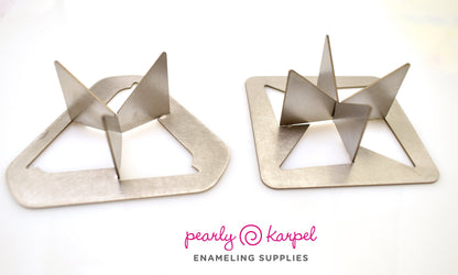4 Point Trivet for Torch Firing, Enameling, Diameter 3", Hight 1"