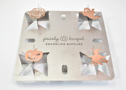 Enameling Supplies 4*4 Trivet Stand for Torch and Kiln Fired Enameling