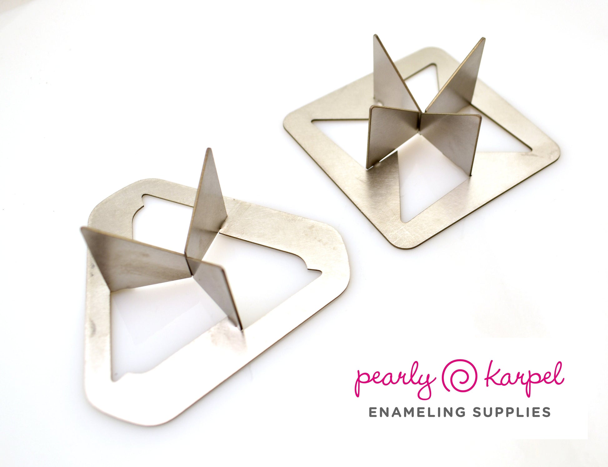 4 Point Trivet for Torch Firing, Enameling, Diameter 3", Hight 1"