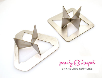 4 Point Trivet for Torch Firing, Enameling, Diameter 3", Hight 1"