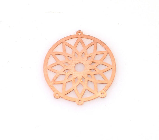 Copper Blanks - 446# Mandala Copper Blank