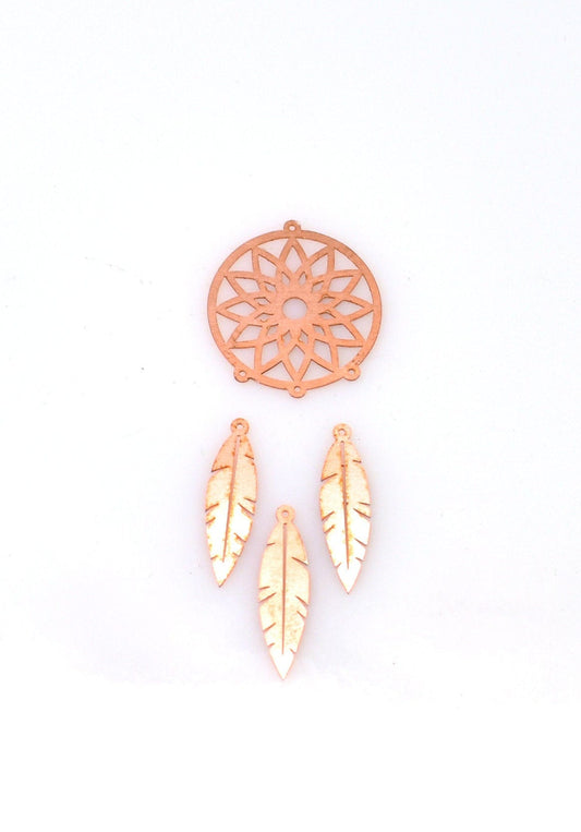 Copper Blanks - 446# Dream Catcher Copper Blank