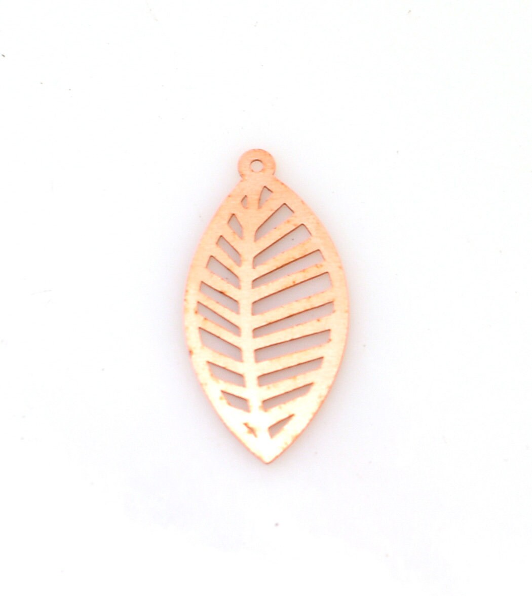 Copper Blanks - 477# Leaf Copper blank - 24 Gauge, Solid