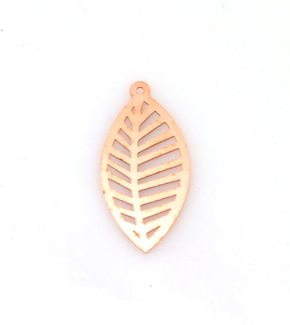 Copper Blanks - 477# Leaf Copper blank - 24 Gauge, Solid