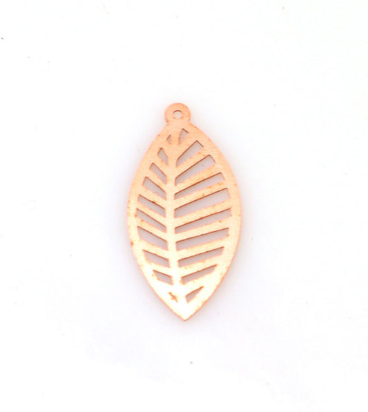 Copper Blanks - 477# Leaf Copper blank - 24 Gauge, Solid