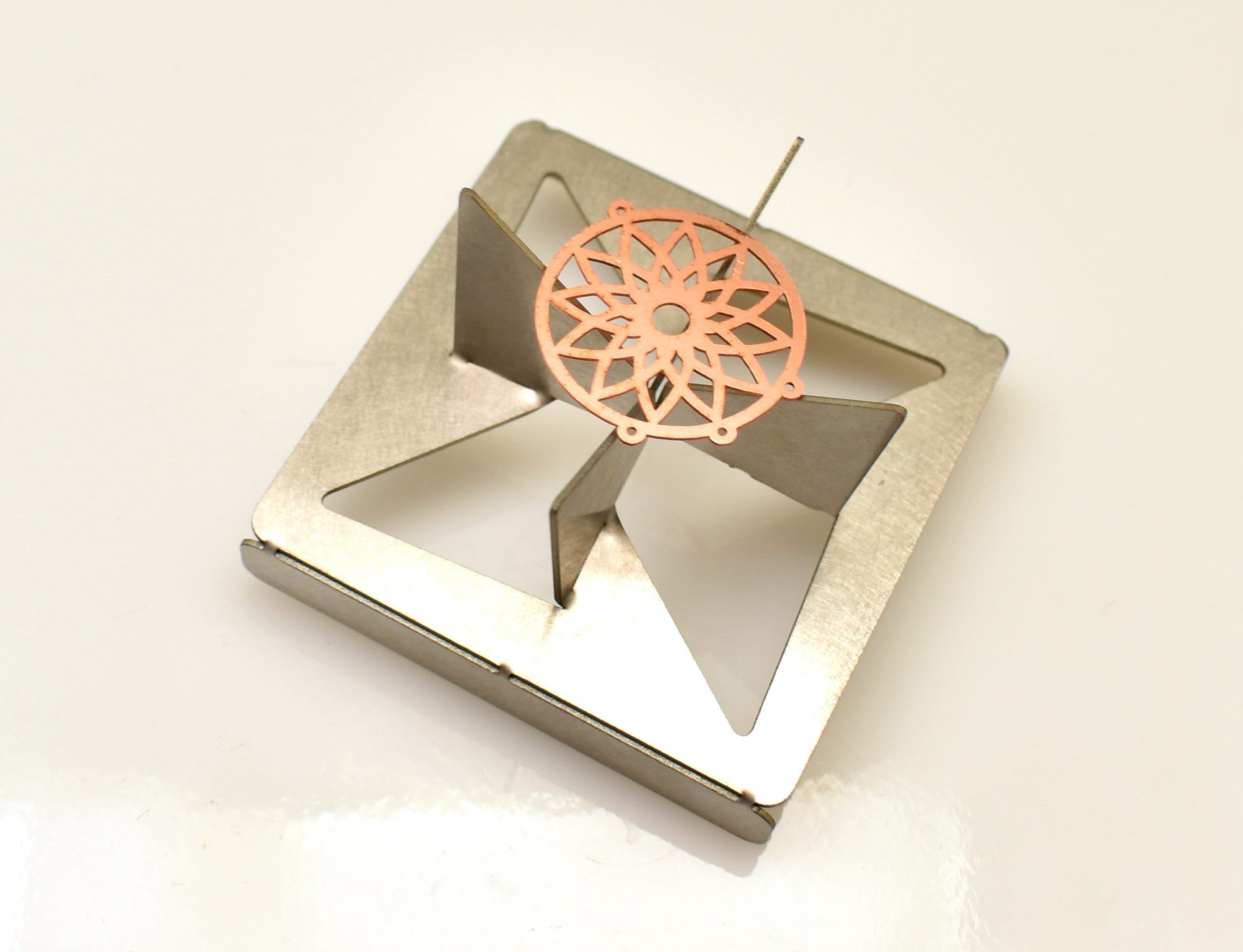 Bowl Trivet - 3/4 Point Trivet for Torch Firing and Kiln Enameling