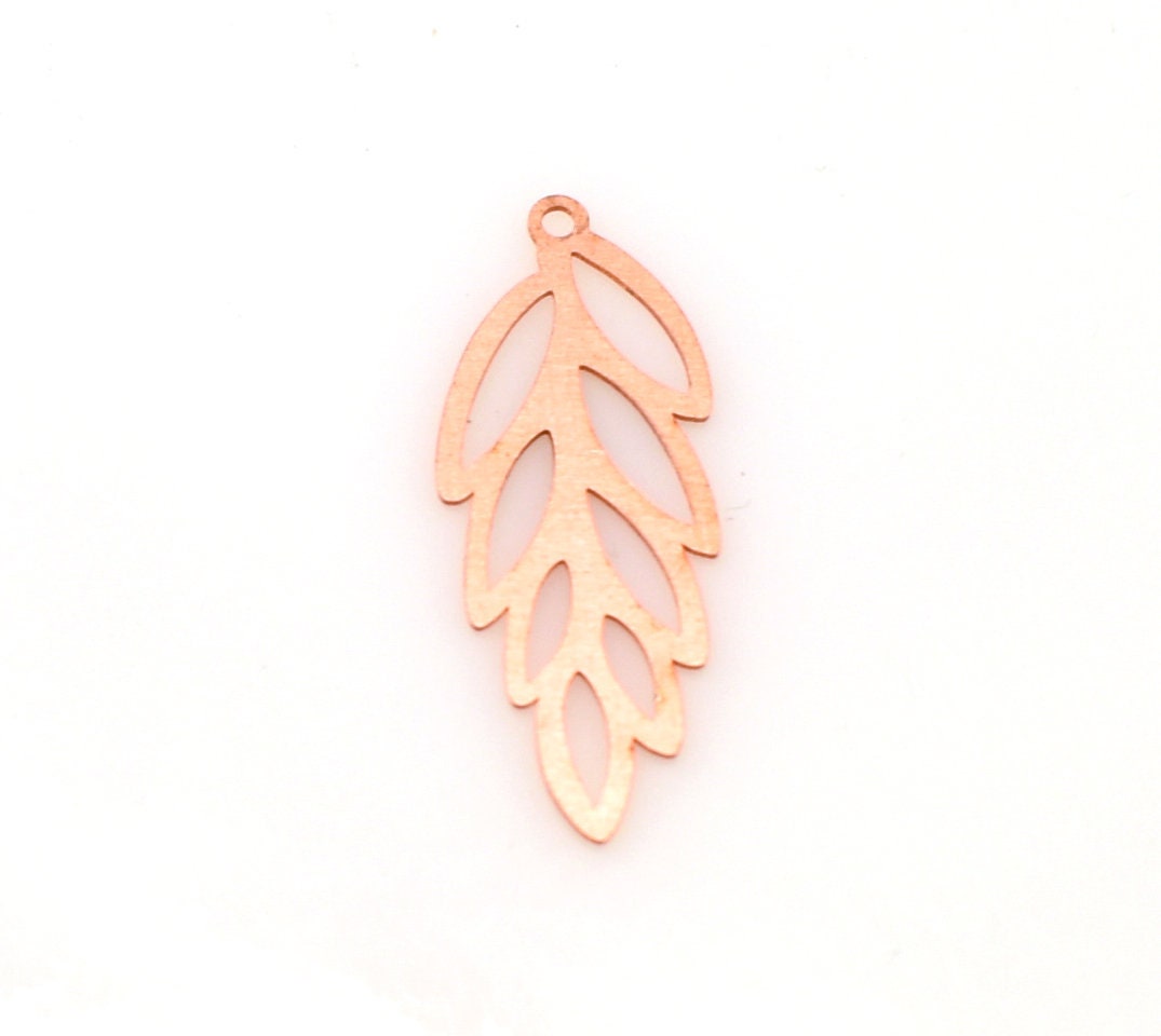 Copper Blanks - 462# Leaf Copper blank - 24 Gauge, Solid
