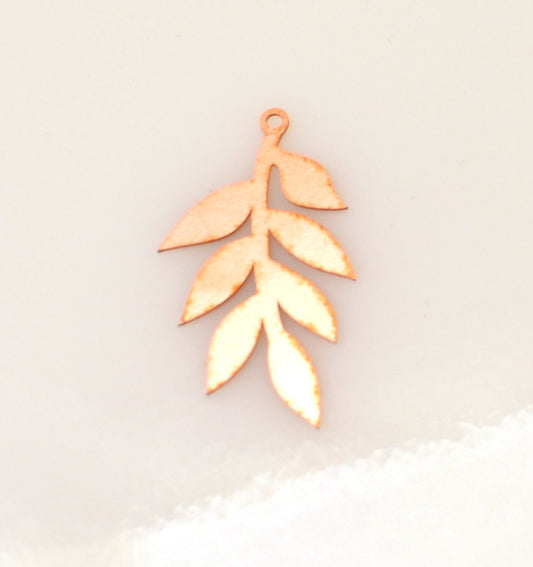 Copper Blanks - 463# Leaf Copper blank - 24 Gauge, Solid