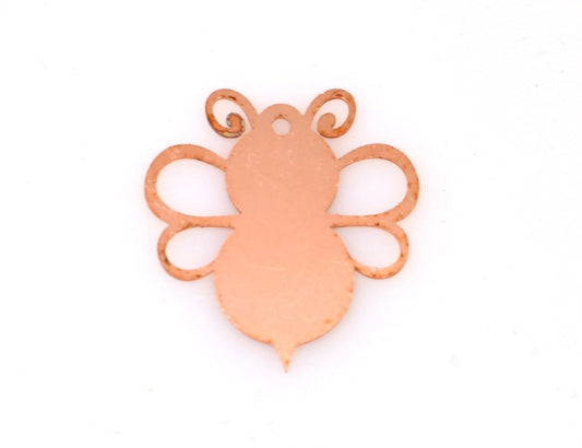 Copper Blanks - 505# Bee Copper Blank - 24 Gauge, Solid