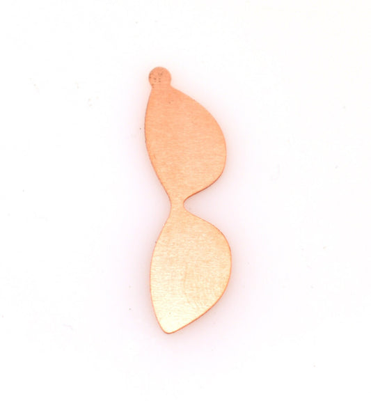 Copper - 535# Glasses copper blank 24 Gauge, Solid