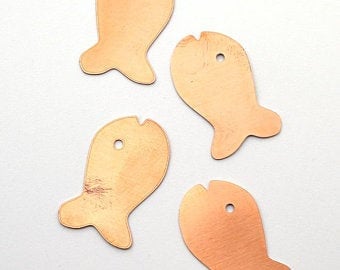 Copper Blanks - Sea Animals copper blank - 24 Gauge, Solid