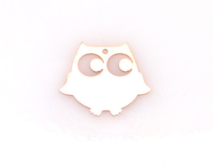 Copper Blanks - 536# Owl copper blank - 24 Gauge, raw Solid