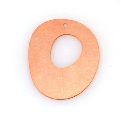 Copper Blanks - 546# New - Ring Copper blank , stamped enamel , solid copper, stamping blank, personalized copper blank, raw copper