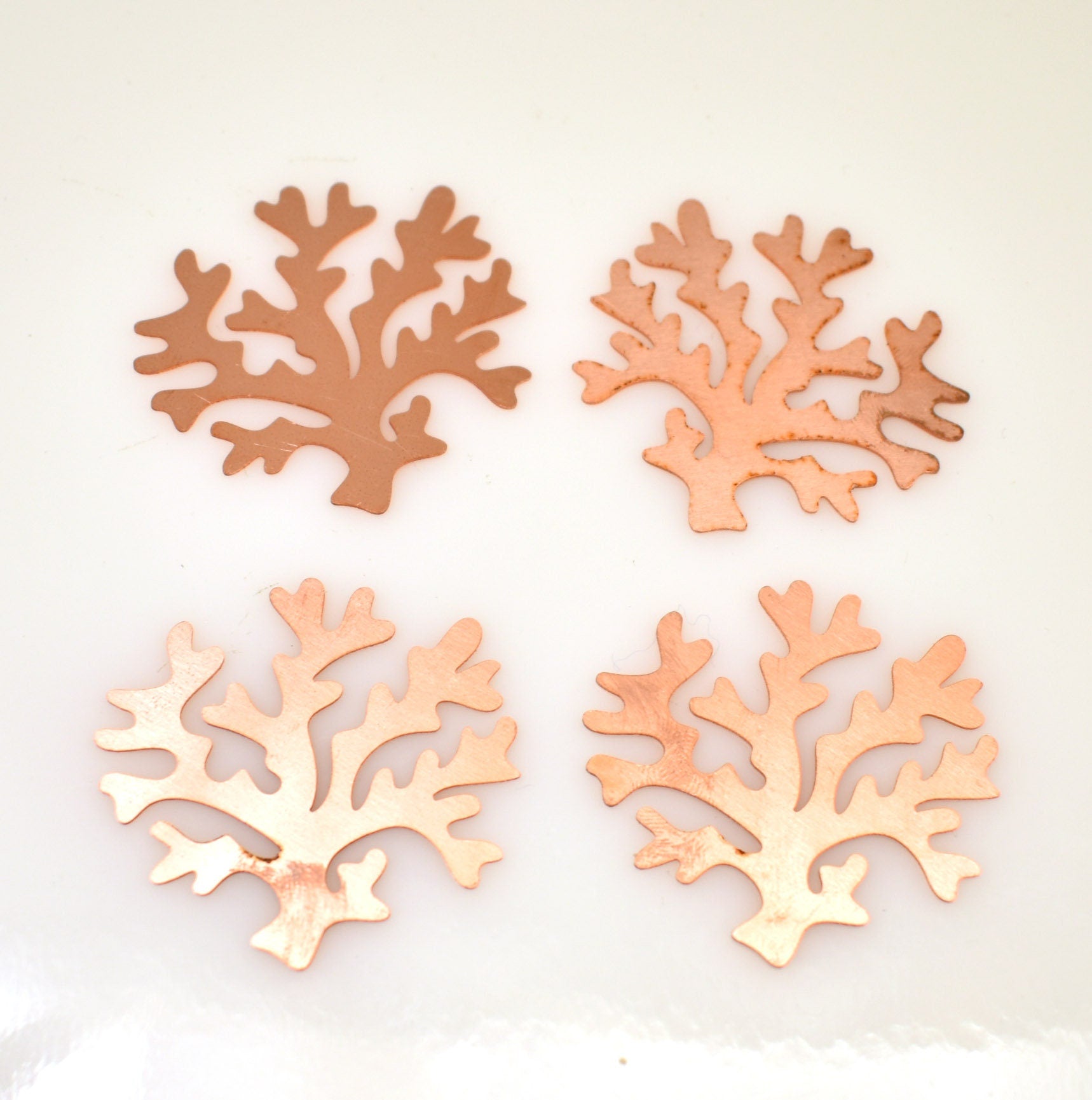 Copper Blanks - 561# Coral Copper blank - 24Gauge, Solid