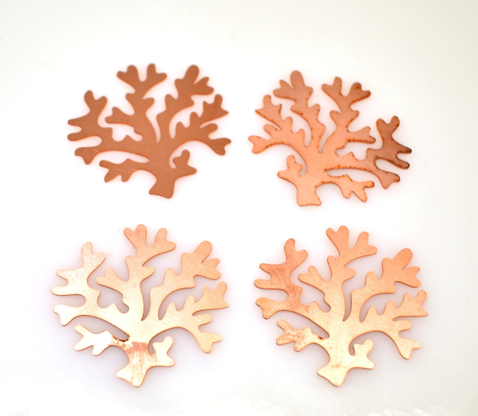 Copper Blanks - 561# Coral Copper blank - 24Gauge, Solid