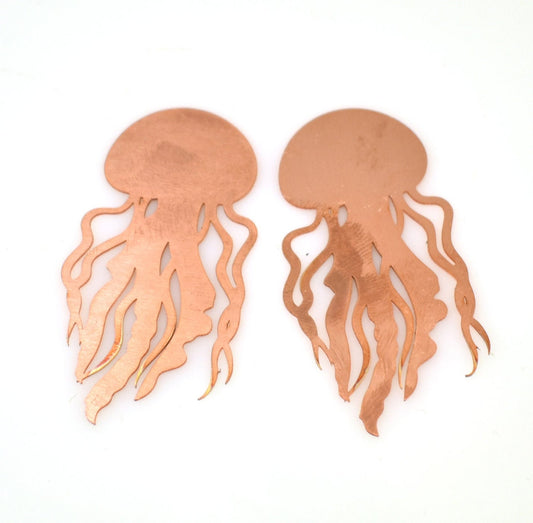 Copper - 569# Jellyfish Copper blank - 24Gauge, Solid