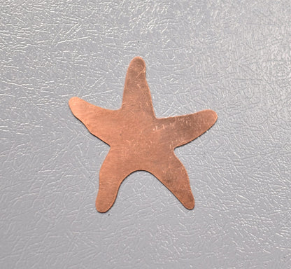 Copper Blanks - 565# Starfish copper blank, 24Gauge, Solid